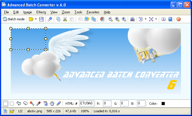 Advanced batch converter