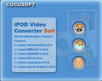01 Cucusoft iPod Video Converter + DVD 2.2 screenshot. Click to enlarge!