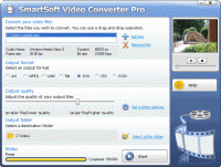 #1 SmartSoft Video Converter Pro 7.7 screenshot. Click to enlarge!