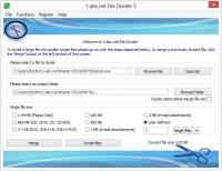 1-abc.net File Divider 5.00 screenshot. Click to enlarge!