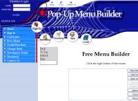 1-st Pop-Up Menu Builder 5.0.1 screenshot. Click to enlarge!