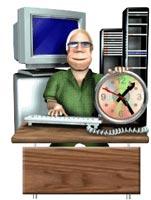 1-st Virtual Promotional Clock 2.3 screenshot. Click to enlarge!