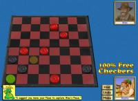 100% Free Checkers Board Game Windows 7.40 screenshot. Click to enlarge!