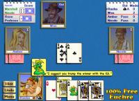 100% Free Euchre 7.45 screenshot. Click to enlarge!