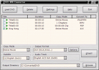 123 DVD Converter 4.7.6 screenshot. Click to enlarge!