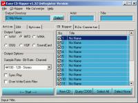 123 Easy-CD Ripper 1.3.2 screenshot. Click to enlarge!