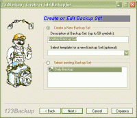 123Backup 7.81.R8 screenshot. Click to enlarge!