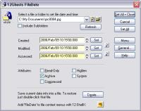 12Ghosts FileDate 9.70 screenshot. Click to enlarge!