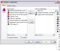 12Ghosts TrayProtect 9.70 screenshot. Click to enlarge!