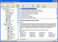 1st Security Administrator Pro 13.9 screenshot. Click to enlarge!