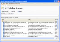 1st TurboRun Internet 1.0 screenshot. Click to enlarge!