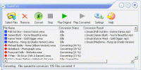 1st WMAConvert new! 7.1.2 screenshot. Click to enlarge!