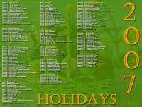 2007 Holidays Screensaver 1.0 screenshot. Click to enlarge!