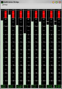 24 Channel Multi Level Meter Bridge 2010 screenshot. Click to enlarge!