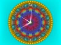 2D Gold Clock Screensaver 3.2 screenshot. Click to enlarge!