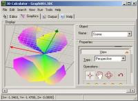 3D Calculator 1.00 screenshot. Click to enlarge!