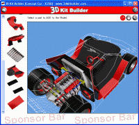 3D Kit Builder (Concept Car - X350) 3.5 screenshot. Click to enlarge!
