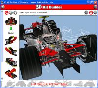 3D Kit Builder (F1 Racecar) 3.5 screenshot. Click to enlarge!