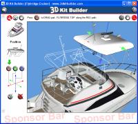 3D Kit Builder (Flybridge Cruiser) 3.5 screenshot. Click to enlarge!
