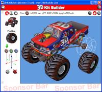 3D Kit Builder (Monster Truck) 3.5 screenshot. Click to enlarge!