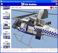 3D Kit Builder (Police Helicopter 2) 3.5 screenshot. Click to enlarge!