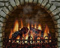 3D Realistic Fireplace Screen Saver 3.9.6 screenshot. Click to enlarge!