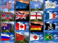 3D Realistic Flag Screensaver 2.31 screenshot. Click to enlarge!