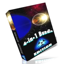 3D Space Screensavers 4-in-1 Bundle 1.1 screenshot. Click to enlarge!