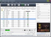 4Media DVD to Apple TV Converter 6.6.0.0623 screenshot. Click to enlarge!