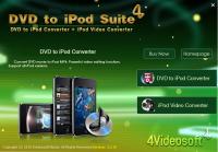 4Videosoft DVD to iPod Suite 4.0.08 screenshot. Click to enlarge!