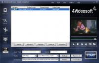 4Videosoft Zune Video Converter 3.2.08 screenshot. Click to enlarge!