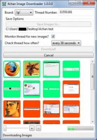 4chan Image Downloader 2.0.0.4 screenshot. Click to enlarge!