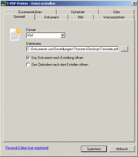 7-PDF Printer 10.25.0.2559 screenshot. Click to enlarge!