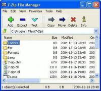 7-Zip 16.04 /17.00 Beta screenshot. Click to enlarge!