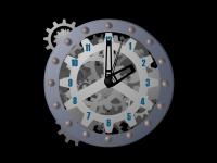 7art Cheerful Clock ScreenSaver 1.2 screenshot. Click to enlarge!