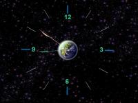 7art Earth Clock ScreenSaver 1.1 screenshot. Click to enlarge!