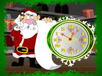 7art Santa Claus Clock ScreenSaver 2.3 screenshot. Click to enlarge!