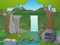 7art Waterfall Clock ScreenSaver 1.5 screenshot. Click to enlarge!