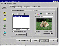 A-1 Image Screensaver 4.21 screenshot. Click to enlarge!