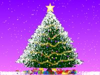 A Christmas Tree Screensaver 4.0 screenshot. Click to enlarge!