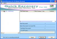 A Data Recovery Software - QR for CD 1.0 screenshot. Click to enlarge!