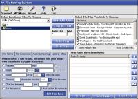 A+ File Naming System 1.2.9 screenshot. Click to enlarge!