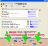 A Great Grabber 2.0 screenshot. Click to enlarge!