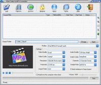 A L L Convert Video 2 MP4 2011.1105 screenshot. Click to enlarge!