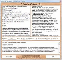 A Ruler for Windows 3.3.3 screenshot. Click to enlarge!