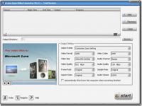 A-one Zune Video Converter 7.6.2 screenshot. Click to enlarge!