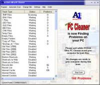 A1Click Ultra PC Cleaner 1.03.06 screenshot. Click to enlarge!