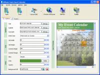 A4Desk Flash Event Calendar 2.40 screenshot. Click to enlarge!