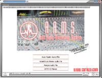 AAMS Auto Audio Mastering System 3.5.002 screenshot. Click to enlarge!