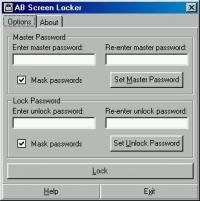 AB Screen Locker 3.62 screenshot. Click to enlarge!